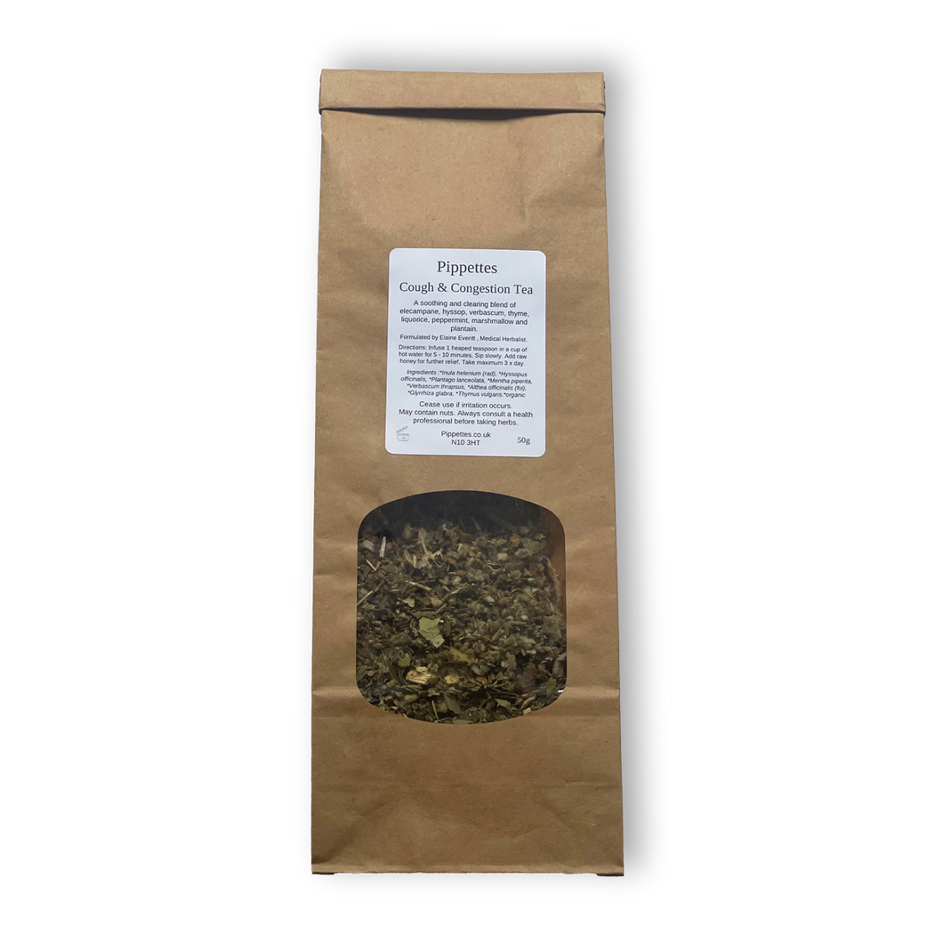 Pippettes Cough & Congestion Tea - 50g